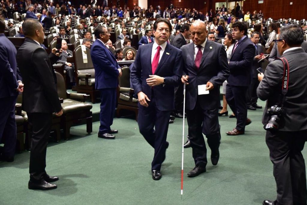 El primer diputado ciego que busca la inclusión de dispacitados